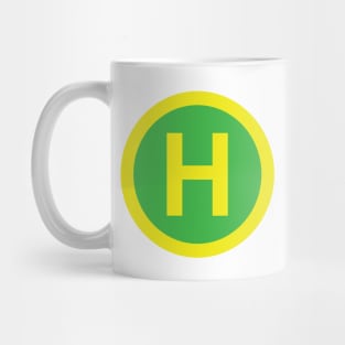 Helipad Sign Mug